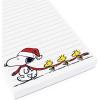Graphique Snoopy Scarf Train Magnetic Notepad | 100 Tear-Away Sheets | Grocery, Shopping, To-Do List | Writing Pad for Fridge, Kitchen, Office | Lined Paper | Great Gift | 4” x 9.25”(Snoopy Scarf Train)