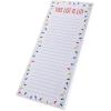 Graphique Snoopy Scarf Train Magnetic Notepad | 100 Tear-Away Sheets | Grocery, Shopping, To-Do List | Writing Pad for Fridge, Kitchen, Office | Lined Paper | Great Gift | 4” x 9.25”(This List is Lit)