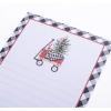Graphique Snoopy Scarf Train Magnetic Notepad | 100 Tear-Away Sheets | Grocery, Shopping, To-Do List | Writing Pad for Fridge, Kitchen, Office | Lined Paper | Great Gift | 4” x 9.25”(Wagon Holiday)
