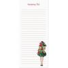 Graphique Snoopy Scarf Train Magnetic Notepad | 100 Tear-Away Sheets | Grocery, Shopping, To-Do List | Writing Pad for Fridge, Kitchen, Office | Lined Paper | Great Gift | 4” x 9.25”(Hanful of Gifts)
