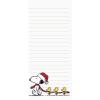 Graphique Snoopy Scarf Train Magnetic Notepad | 100 Tear-Away Sheets | Grocery, Shopping, To-Do List | Writing Pad for Fridge, Kitchen, Office | Lined Paper | Great Gift | 4” x 9.25”(Snoopy Scarf Train)