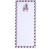 Graphique Snoopy Scarf Train Magnetic Notepad | 100 Tear-Away Sheets | Grocery, Shopping, To-Do List | Writing Pad for Fridge, Kitchen, Office | Lined Paper | Great Gift | 4” x 9.25”(Wagon Holiday)
