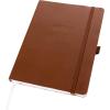 Graphique Apollo Vegan Leather Journal, Hardcover Diary Notebook for Writing, 192 Lined Pages, 6” x 8”(Brown)