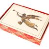 Graphique Chabot Angel Holiday Cards | Pack of 15 Cards with Envelopes | Christmas Greetings | Gold Foil and Embossing | Boxed Set | 4.75″ x 6.625″