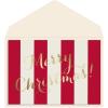 Graphique Merry Christmas Holiday Cards | Pack of 15 Cards with Envelopes | Christmas Greetings | Gold Foil Accents | Boxed Set | 4.75″ x 6.625″(Merry Christmas)