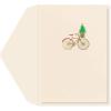 Graphique Peanuts Tree Christmas Cards, Pack of 15 Cards with Envelopes, Blank Inside, La Petite Press Collection Boxed Set, 3.25″ x 4.75″(Bike with Basket)