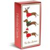 Graphique Santa Bill Money Holder | Pack of 15 Cards with Envelopes | Cash or Gift Card Holder | Christmas Greetings | Green Foil Accents | Boxed Set | 3.75″ x 7.25″(Tis the Season)