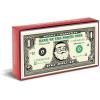 Graphique Santa Bill Money Holder | Pack of 15 Cards with Envelopes | Cash or Gift Card Holder | Christmas Greetings | Green Foil Accents | Boxed Set | 3.75″ x 7.25″(Santa Money)