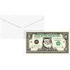 Graphique Santa Bill Money Holder | Pack of 15 Cards with Envelopes | Cash or Gift Card Holder | Christmas Greetings | Green Foil Accents | Boxed Set | 3.75″ x 7.25″(Santa Money)