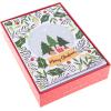 Graphique Santa Train Holiday Cards – Pack of 15 Cards with Envelopes – Christmas Greetings – Glitter and Gold Foil Accents – Boxed Set – 4.75″ x 6.625″(Tree Snowglobe)
