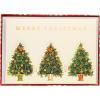 Graphique Merry Christmas Holiday Cards | Pack of 15 Cards with Envelopes | Christmas Greetings | Gold Foil Accents | Boxed Set | 4.75″ x 6.625″(Christmas Tree Trio)