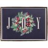 Graphique Merry Christmas Holiday Cards | Pack of 15 Cards with Envelopes | Christmas Greetings | Gold Foil Accents | Boxed Set | 4.75″ x 6.625″(Classic Wreath)