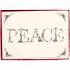 Graphique Merry Christmas Holiday Cards | Pack of 15 Cards with Envelopes | Christmas Greetings | Gold Foil Accents | Boxed Set | 4.75″ x 6.625″(Peace Foilage Birds)