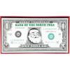 Graphique Santa Bill Money Holder | Pack of 15 Cards with Envelopes | Cash or Gift Card Holder | Christmas Greetings | Green Foil Accents | Boxed Set | 3.75″ x 7.25″(Santa Money)