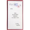 Graphique Santa Bill Money Holder | Pack of 15 Cards with Envelopes | Cash or Gift Card Holder | Christmas Greetings | Green Foil Accents | Boxed Set | 3.75″ x 7.25″(Hardest Person to Shop For)