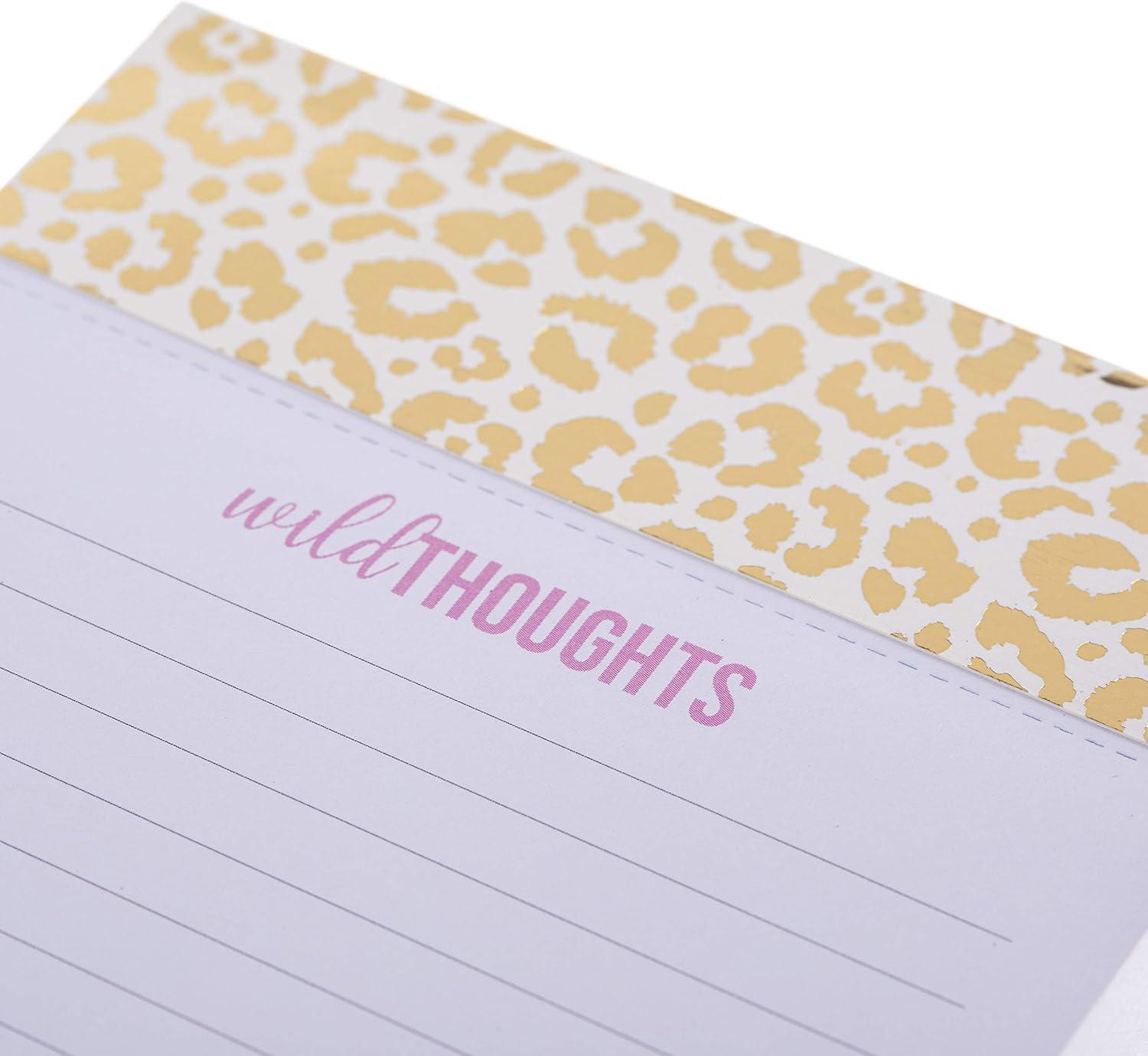 imageGraphique Peanuts Gang Jotter Notepad Pad of Paper w 250 Tearable Ruled Pages Featuring Cute Snoopy and Gang Design Great for Kitchen Counters Nightstands Desks and More 45quot x 55quot x 1quotWild Thoughts