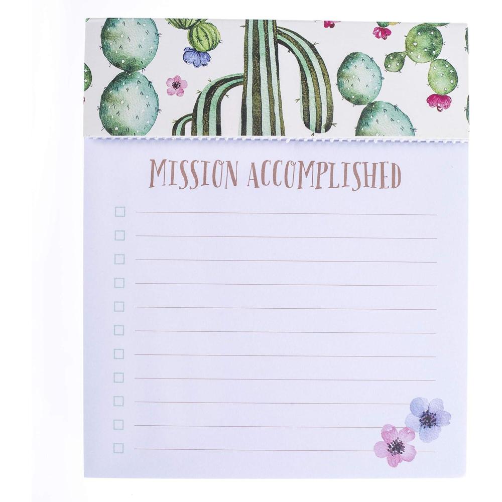 imageGraphique Peanuts Gang Jotter Notepad Pad of Paper w 250 Tearable Ruled Pages Featuring Cute Snoopy and Gang Design Great for Kitchen Counters Nightstands Desks and More 45quot x 55quot x 1quotMission Accomplished