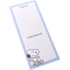 Graphique Happy Snoopy Notepad, 100 Tear-Away Sheets for Grocery, Gifts & To-Do Lists, Writing Pad for Fridge, Kitchen, Office, Fun Gift(Snoopy Happy Blue)