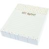 Graphique Peanuts Gang Jotter Notepad, Pad of Paper w/ 250 Tearable Ruled Pages Featuring Cute Snoopy and Gang Design, Great for Kitchen Counters, Nightstands, Desks, and More, 4.5″ x 5.5″ x 1″(Get Happy)