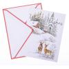 Graphique Peanuts™ Gang and Tree Holiday Cards | Pack of 15 Cards with Envelopes | Blank Inside | Christmas Greetings | Boxed Set | 4.25″ x 5.5″(WC Deer)