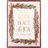 Graphique Berry Garland Christmas Cards, Boxed Set of 15, Classic Holiday Greeting Cards with Envelopes, 4.75″ x 6.625”