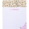 Graphique Peanuts Gang Jotter Notepad, Pad of Paper w/ 250 Tearable Ruled Pages Featuring Cute Snoopy and Gang Design, Great for Kitchen Counters, Nightstands, Desks, and More, 4.5″ x 5.5″ x 1″(Wild Thoughts)