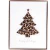 Graphique Peanuts™ Gang and Tree Holiday Cards | Pack of 15 Cards with Envelopes | Blank Inside | Christmas Greetings | Boxed Set | 4.25″ x 5.5″(Leopard Tree)