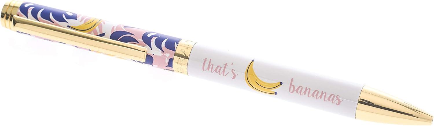 imageGraphique Cute Owl Fashion Pen 55quot Refillable Black Ink Ballpoint Pen w Silver Finish ampamp Matching Gift Box Makes a Beautiful Unique GiftTropical Fruit