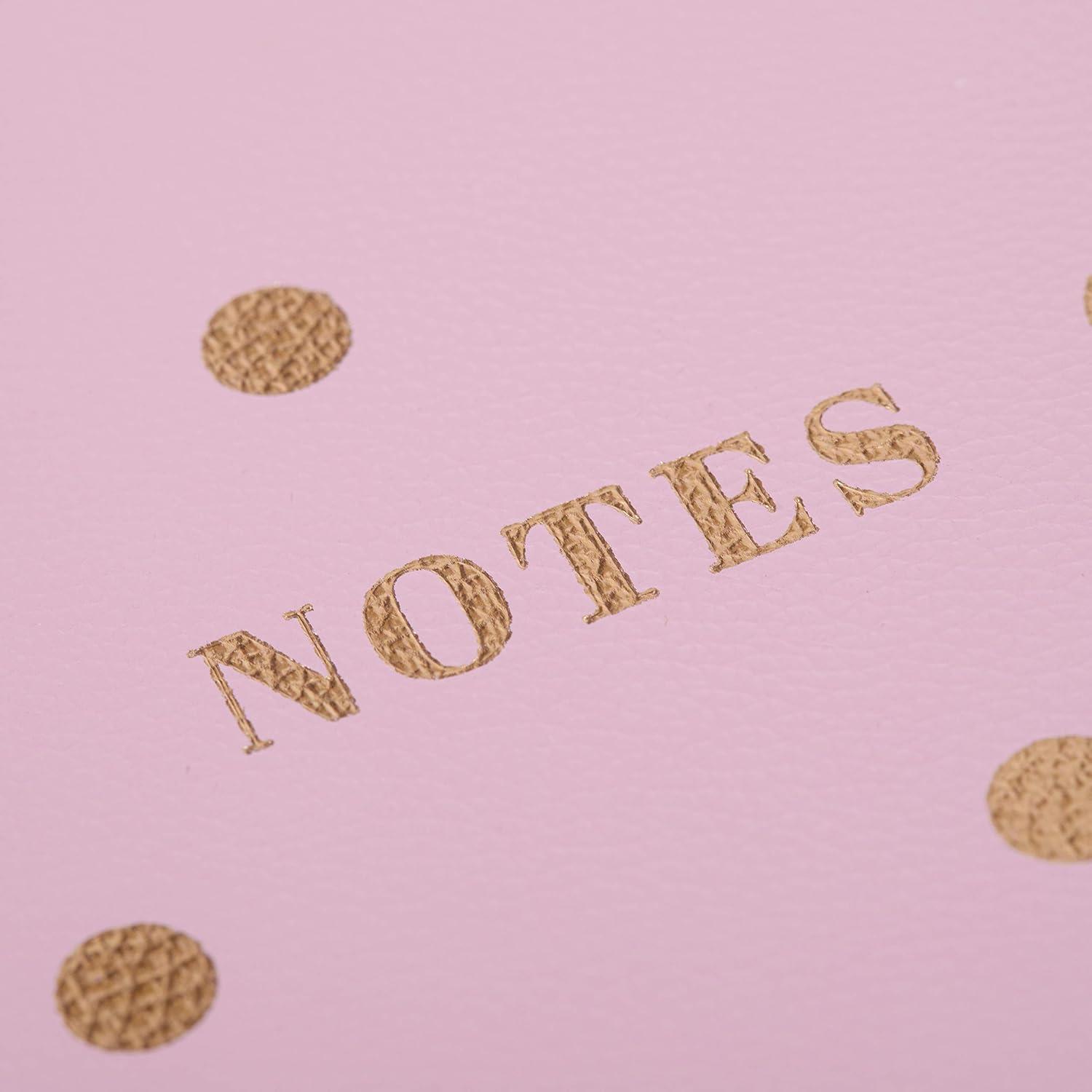 imageGraphique Vegan Leather Spiral Journal Green Today 8 x 10quot 192 Lined Pages quotTodayquot Quote Embellished in Golf Foil on the Cover Perfect for Taking Notes Lists and MorePolka Dot Notes