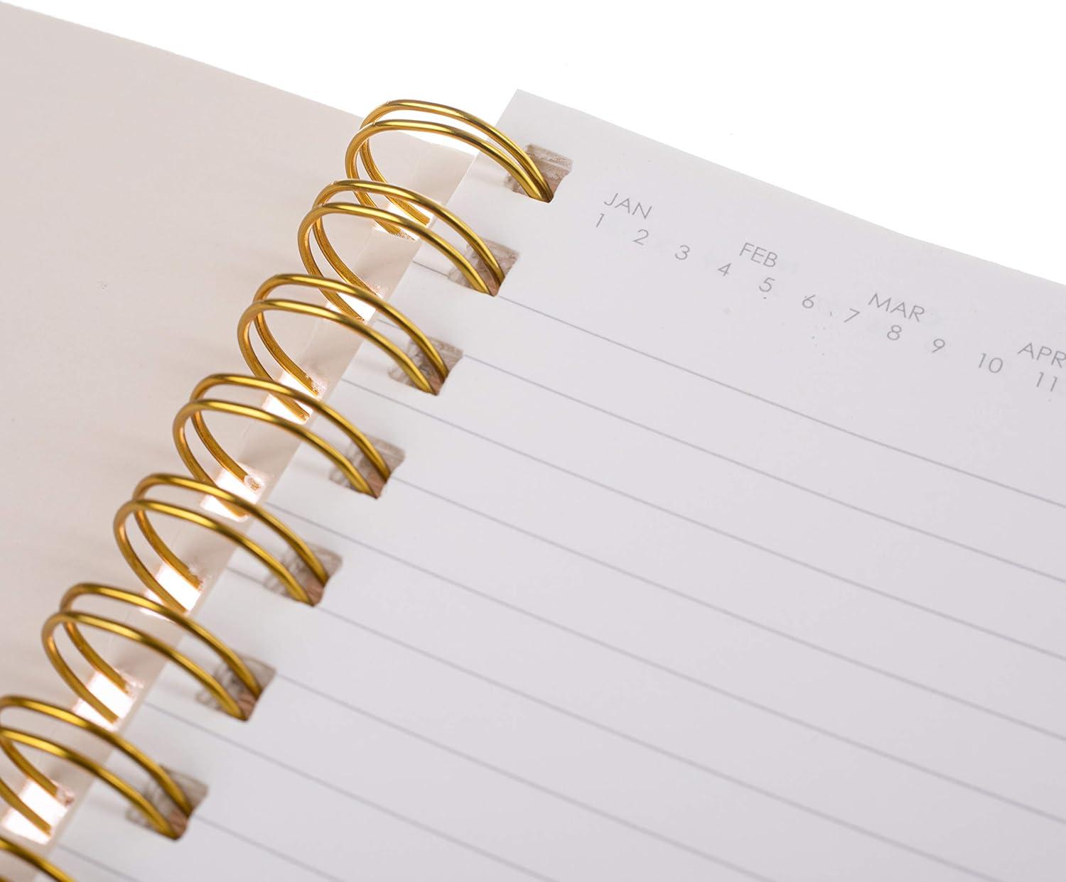 imageGraphique Vegan Leather Spiral Journal Green Today 8 x 10quot 192 Lined Pages quotTodayquot Quote Embellished in Golf Foil on the Cover Perfect for Taking Notes Lists and MorePolka Dot Notes