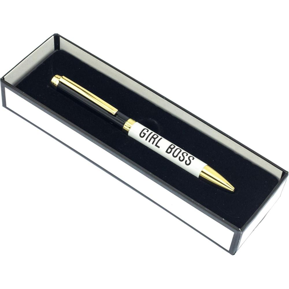 imageGraphique Cute Owl Fashion Pen 55quot Refillable Black Ink Ballpoint Pen w Silver Finish ampamp Matching Gift Box Makes a Beautiful Unique GiftGirl Boss