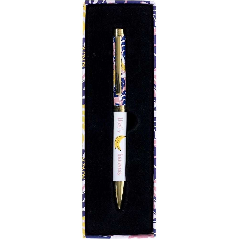 imageGraphique Cute Owl Fashion Pen 55quot Refillable Black Ink Ballpoint Pen w Silver Finish ampamp Matching Gift Box Makes a Beautiful Unique GiftTropical Fruit