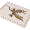 Graphique Chabot Angel Holiday Cards | Pack of 15 Cards with Envelopes | Christmas Greetings | Gold Foil and Embossing | Boxed Set | 3.25″ x 4.75″