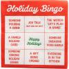 Graphique Cocktail Napkins – Red Holiday Bingo – 40-Count, 3-Ply – Restaurant, Bar, Party Paper Napkins, 5″ x 5″