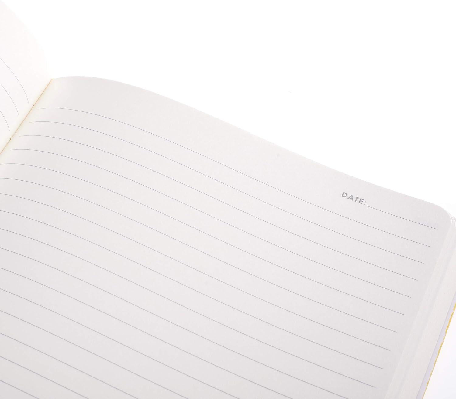 imageGraphique Vegan Leather Spiral Journal Lemons 7 x 9quot 192 Lined Pages Embellished in Gold Foil on the Cover Perfect for Taking Notes Lists and More