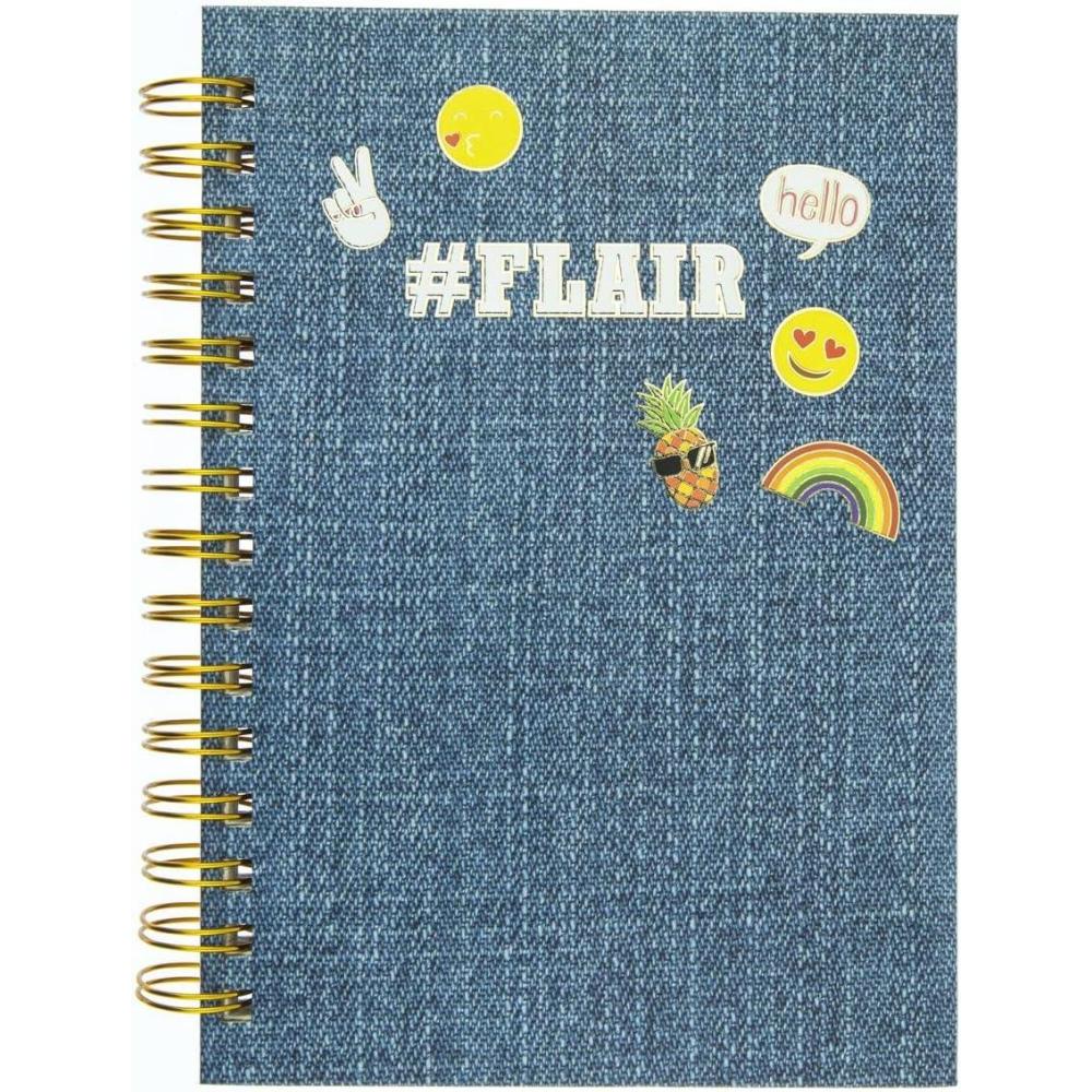 imageGraphique Cardio Hard Cover Journal wquotShopping Is My Cardioquot Printed in Silver Holographic Foil Durable Notebook 160 Ruled Pages 625quot x 825quot x 1quotMy Flair