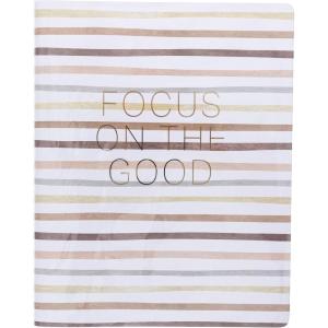 Graphique Weekly Vinyl Journal – Keep Growing Design – 8″ x 10″, 120 Lined Pages – Features Year in Review Page(Focus)