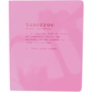 Graphique Weekly Vinyl Journal – Keep Growing Design – 8″ x 10″, 120 Lined Pages – Features Year in Review Page(Tomorrow)